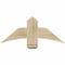 Ekena Millwork Bellingham Rough Sawn Timber Gable Bracket, Douglas Fir, 36"W x 15"H x 4"D x 6"F, 10/12 Pitch GBW036X15X0406BEL00RDF - alternate 1